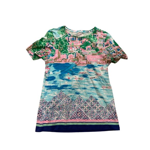 TALBOTS Womens Italy Vacay T Shirt Size Small - Picture 3 of 7